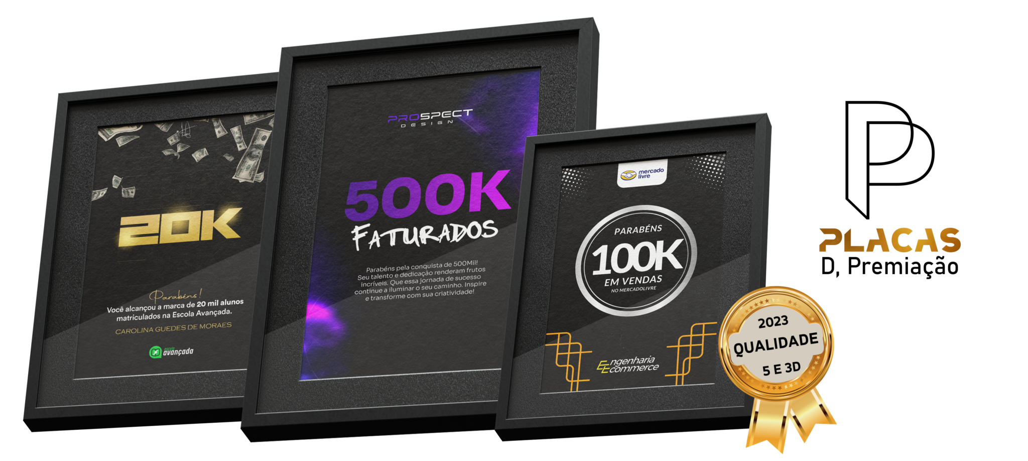 Placas D Premiação – Placas de Premiação e Reconhecimento